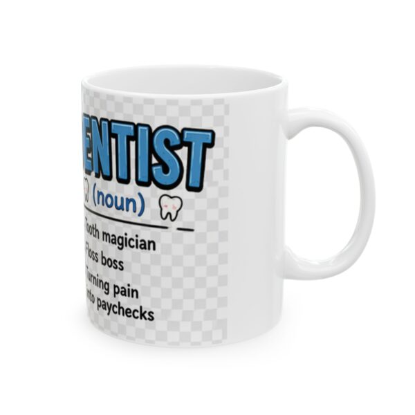 7788442262661794915_2048.jpeg Dentist Tooth Magician Floss Boss Dentist Mug – Dental Hygienist Dentist Gift Coffee Mug – 11oz/15oz Ceramic Mug