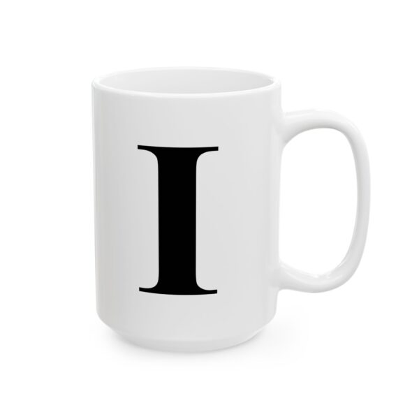 7830432501067963313_2048-1.jpeg Letter I Monogram Mug – Initial Alphabet Coffee Mug – 11oz/15oz Ceramic Mug