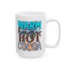 7885673984063088259_2048.jpeg Warm Hugs Hot Cocoa Plaid Winter Mug – Cozy Winter Coffee Mug – 11oz/15oz Ceramic Mug