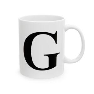 7967056396935931929_2048-1.jpeg Letter G Monogram Mug – Initial Alphabet Coffee Mug – 11oz/15oz Ceramic Mug