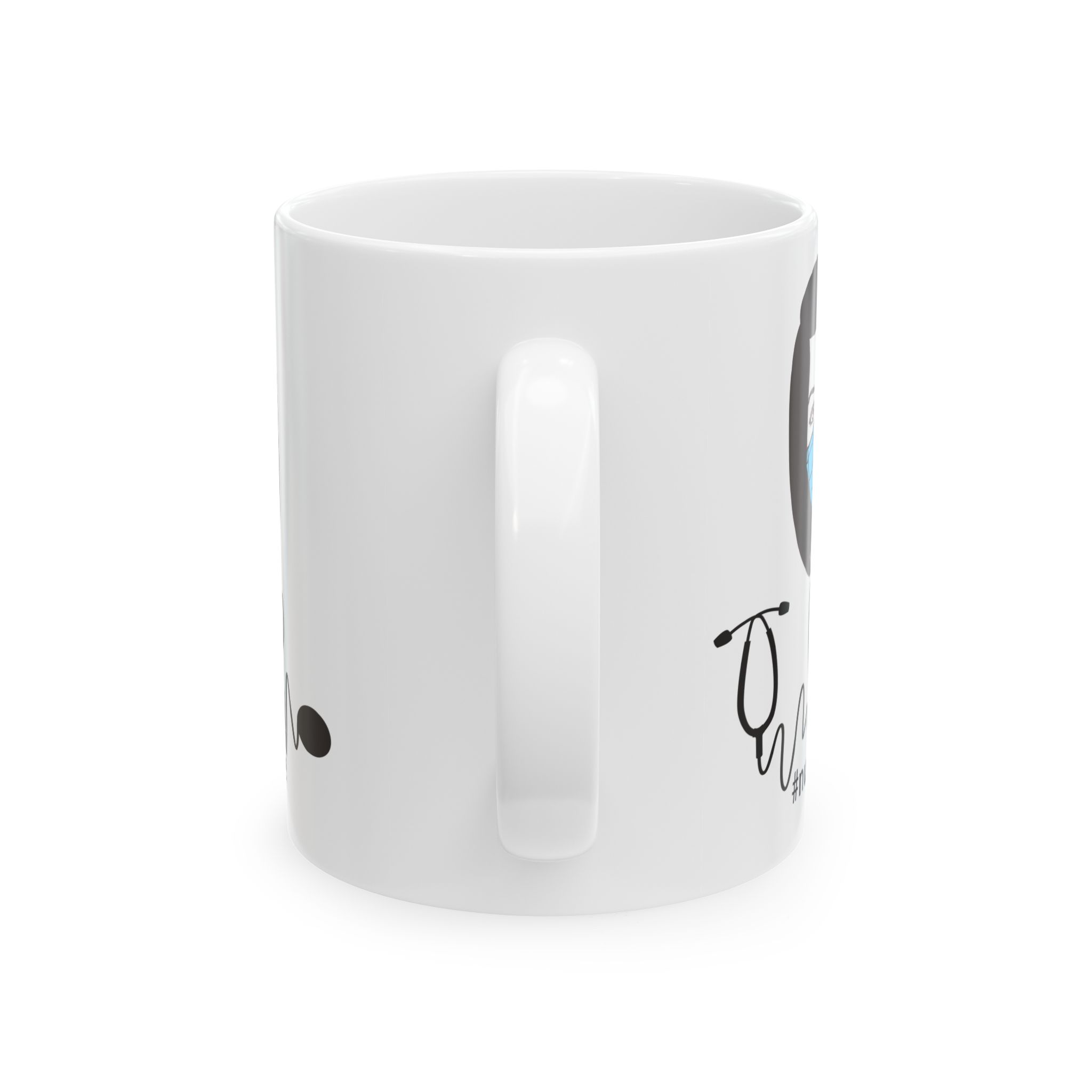 Nurselife – Medical Nurse Coffee Mug – 11oz/15oz Ceramic Mug - Image 4