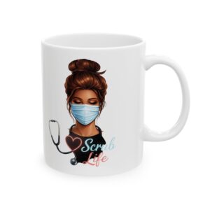Scrub Life – Medical Nurse Coffee Mug – 11oz/15oz Ceramic Mug