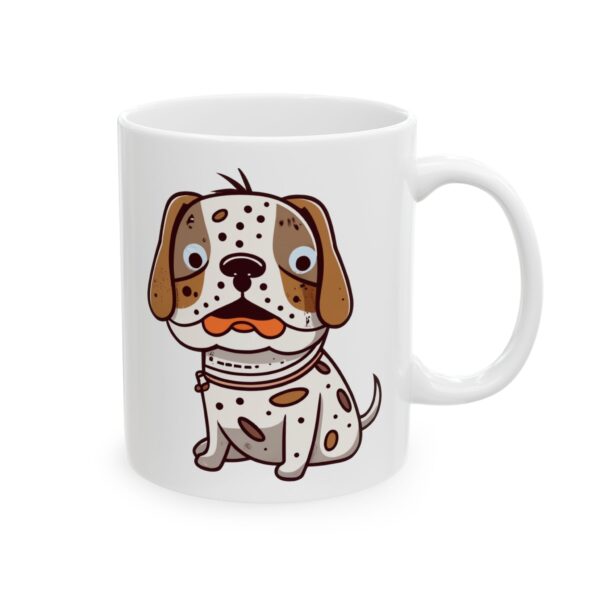 8143446683024037591_2048.jpeg Spotted Floppy-Ear Dog Dog Lover Mug – Cute Cartoon Puppy Coffee Mug – 11oz/15oz Ceramic Mug