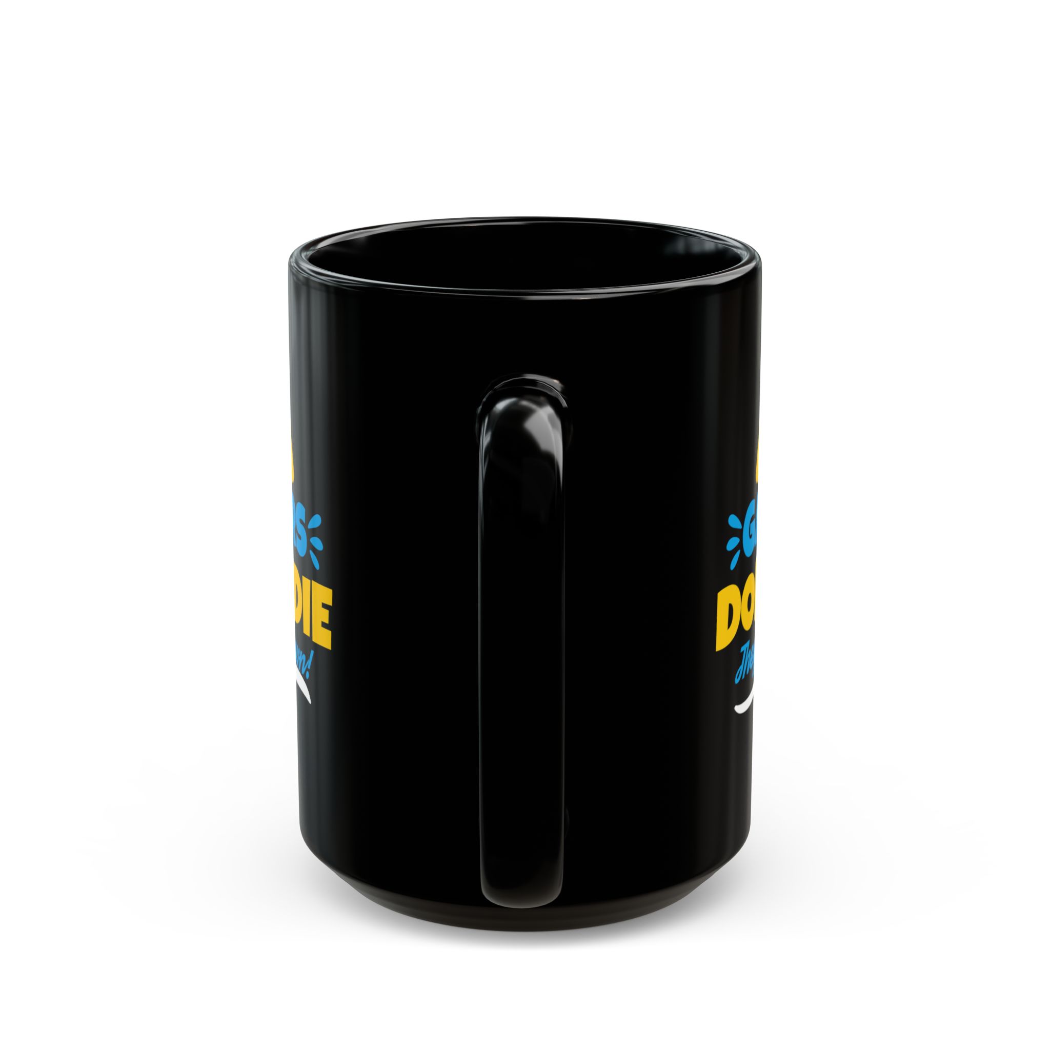 Gamers Don't Die They Respawn Black Mug – Funny Gamer Coffee Mug – 11oz/15oz Ceramic Mug - Image 8