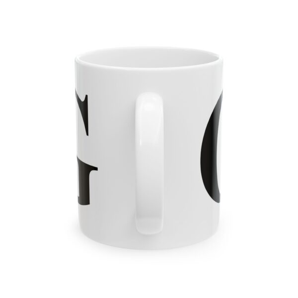 Letter G Monogram Mug – Initial Alphabet Coffee Mug – 11oz/15oz Ceramic Mug