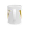 8375477045495119256_2048.jpeg Gold Letter W Monogram Mug – Gold Initial Alphabet Coffee Mug – 11oz/15oz Ceramic Mug