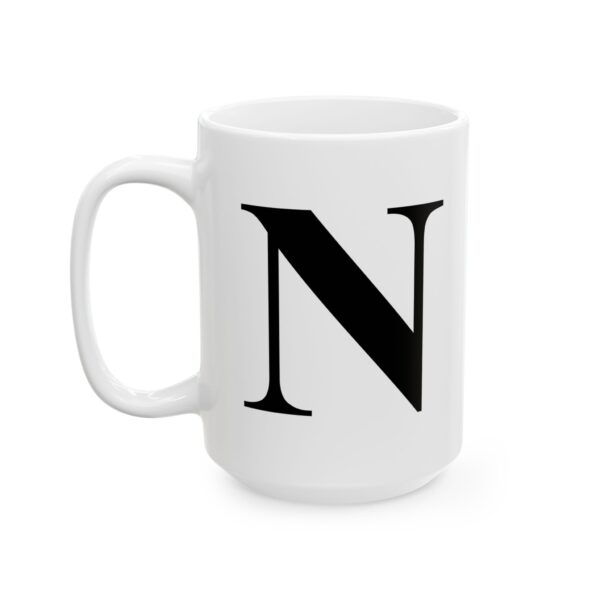 8418920348952813811_2048.jpeg Letter N Monogram Mug – Initial Alphabet Coffee Mug – 11oz/15oz Ceramic Mug