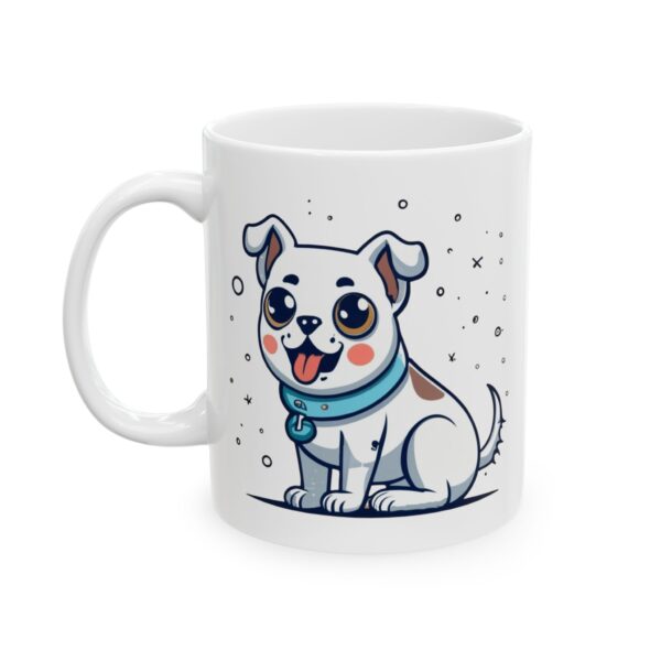 8439622140946280825_2048.jpeg White Spotted Puppy Dog Lover Mug – Cute Cartoon Puppy Coffee Mug – 11oz/15oz Ceramic Mug