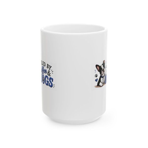 8453454514221403047_2048.jpeg Fueled by Coffee and Dogs Boston Terrier Dog Lover Mug – Dog Mom Dog Dad Coffee Mug – 11oz/15oz Ceramic Mug