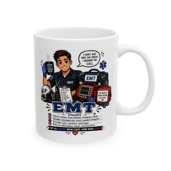 8496756624505575549_2048.jpeg EMT Noun Not Just a Job a Purpose Mug – Career Gift Coffee Mug – 11oz/15oz Ceramic Mug