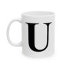 8594287586194324266_2048-1.jpeg Letter U Monogram Mug – Initial Alphabet Coffee Mug – 11oz/15oz Ceramic Mug