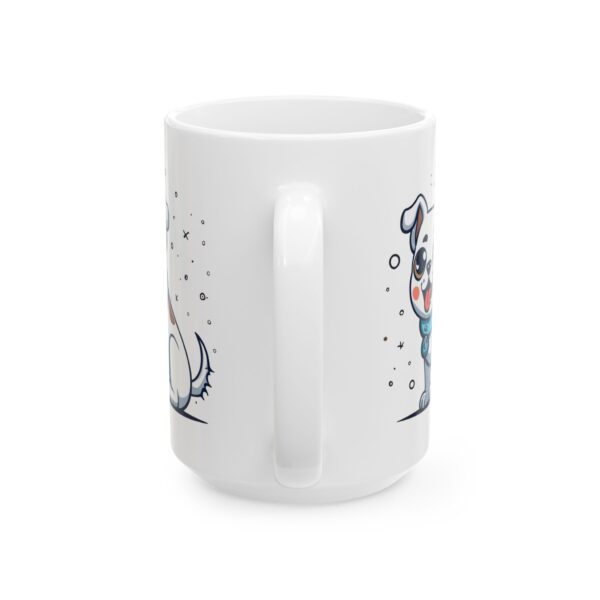 8597780201380389394_2048.jpeg White Spotted Puppy Dog Lover Mug – Cute Cartoon Puppy Coffee Mug – 11oz/15oz Ceramic Mug