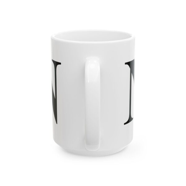 8647622076422699721_2048.jpeg Letter N Monogram Mug – Initial Alphabet Coffee Mug – 11oz/15oz Ceramic Mug