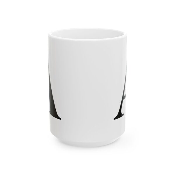 8727364282148029600_2048-1.jpeg Letter A Monogram Mug – Initial Alphabet Coffee Mug – 11oz/15oz Ceramic Mug