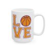 8729130201359326732_2048.jpeg Love Basketball Stacked Basketball Mug – Basketball Fan Coffee Mug – 11oz/15oz Ceramic Mug