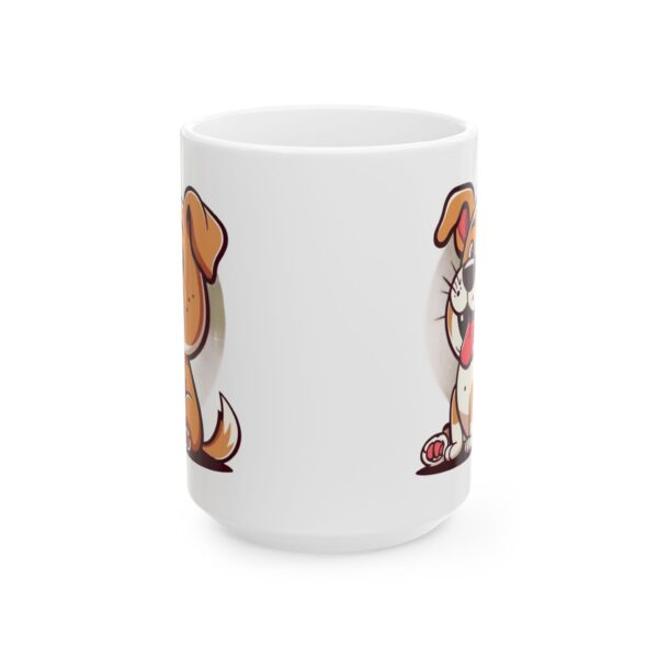 892555295149917010_2048.jpeg Smiling Beagle Pup Dog Lover Mug – Cute Cartoon Puppy Coffee Mug – 11oz/15oz Ceramic Mug