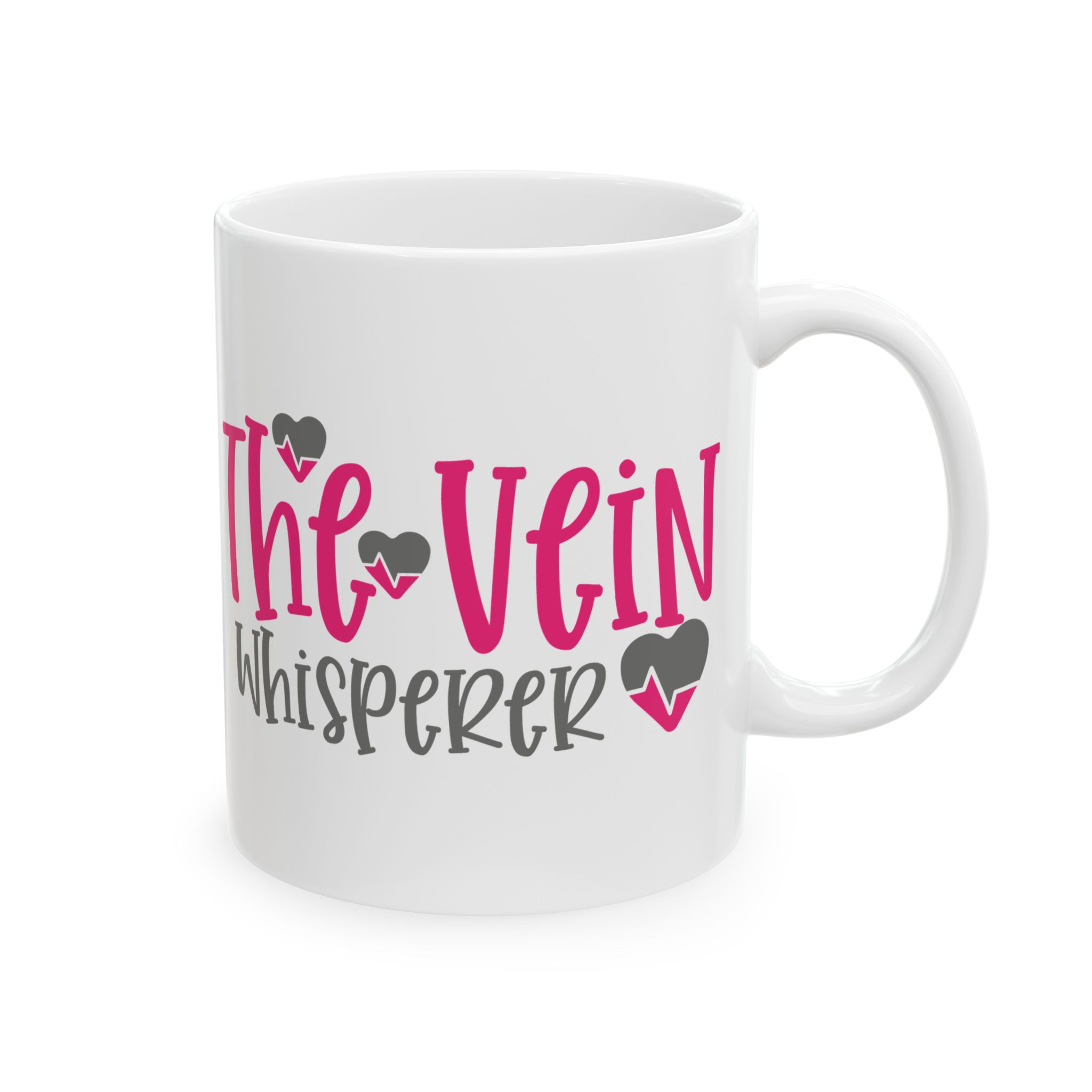 The Vein Whisperer – Medical Coffee Mug – 11oz/15oz Ceramic Mug