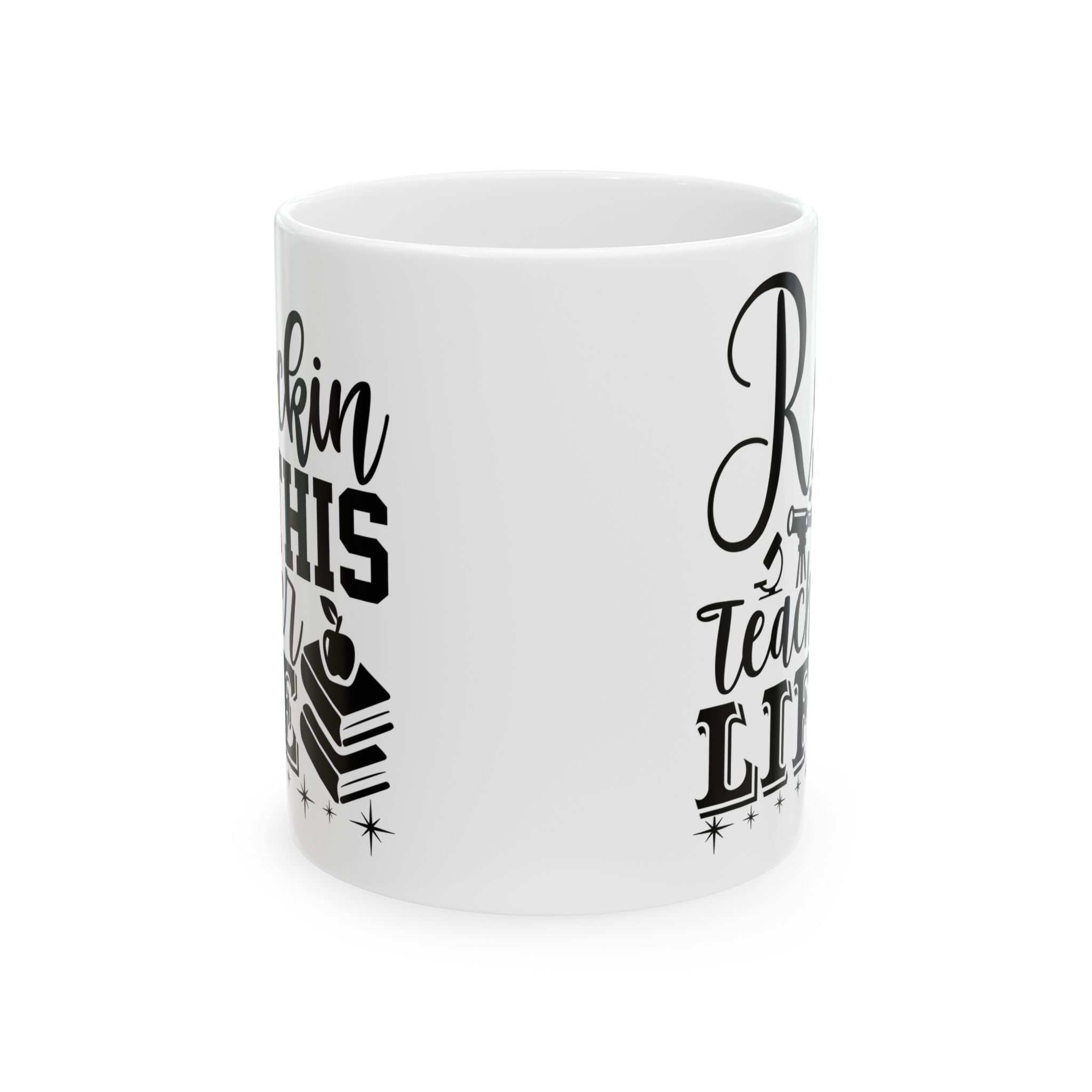 Funny Teacher Coffee Mug – Gift for Teacher – (11oz/15oz) Ceramic Mug - Image 2