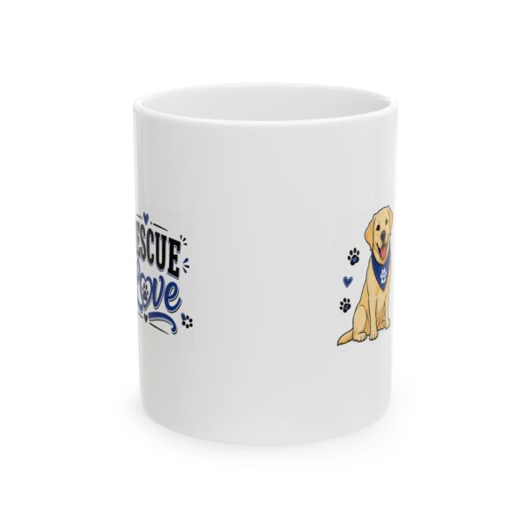 9131983607666454908_2048.jpeg Rescue Love Labrador Dog Lover Mug – Dog Mom Dog Dad Coffee Mug – 11oz/15oz Ceramic Mug