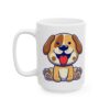 9165327283569364764_2048.jpeg Smiling Puppy with Paws Up Dog Lover Mug – Cute Cartoon Puppy Coffee Mug – 11oz/15oz Ceramic Mug