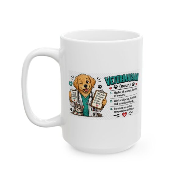 9177773583615222458_2048.jpeg Veterinarian Noun Golden Retriever Mug – Career Gift Coffee Mug – 11oz/15oz Ceramic Mug