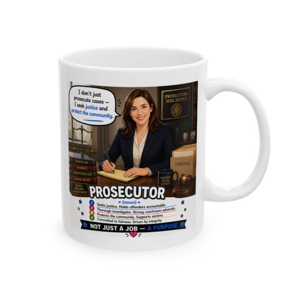 9287816980594502557_2048.jpeg Prosecutor Noun Not Just a Job a Purpose Mug – Career Gift Coffee Mug – 11oz/15oz Ceramic Mug