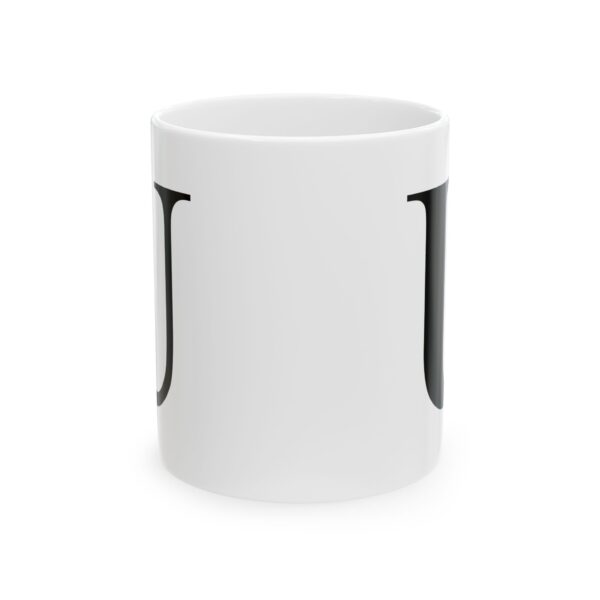 9325362567072618634_2048-1.jpeg Letter U Monogram Mug – Initial Alphabet Coffee Mug – 11oz/15oz Ceramic Mug