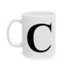 9430727819539365129_2048-1.jpeg Letter C Monogram Mug – Initial Alphabet Coffee Mug – 11oz/15oz Ceramic Mug