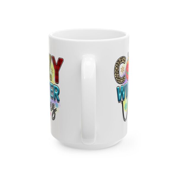 9610742664074944690_2048.jpeg Cozy Winter Vibes Colorful Winter Mug – Cozy Winter Coffee Mug – 11oz/15oz Ceramic Mug