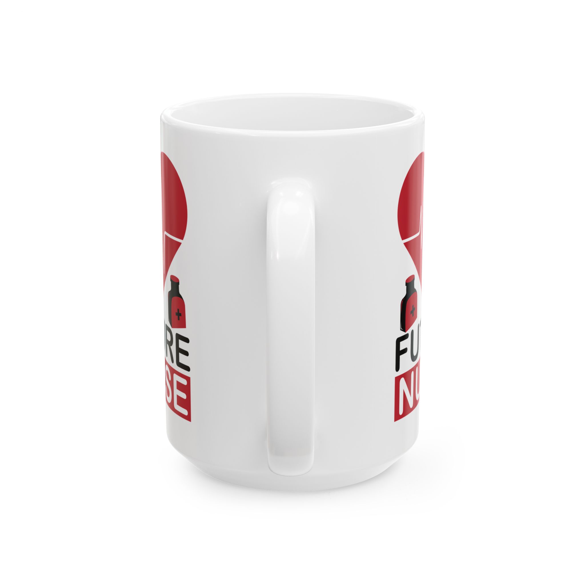 Future Nurse – Medical Coffee Mug – 11oz/15oz Ceramic Mug - Image 9