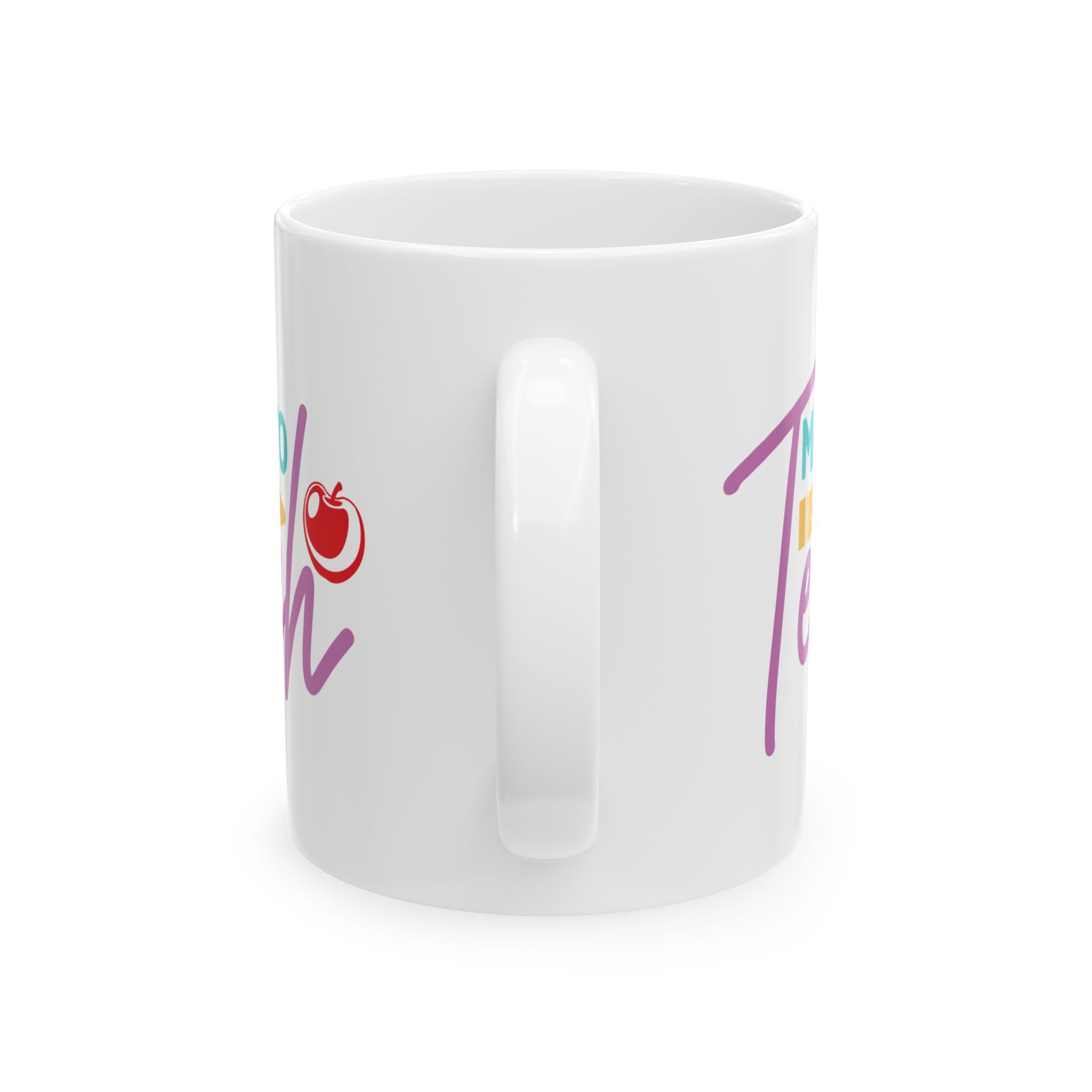 Teacher Appreciation Mug "Made to Teach" Ceramic Mug —Inspirational Teacher Coffee Cup (11oz, 15oz) - Image 4
