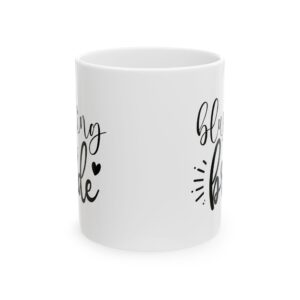 Blushing Bride Wedding Mug – Wedding Party Coffee Mug – 11oz/15oz Ceramic Mug
