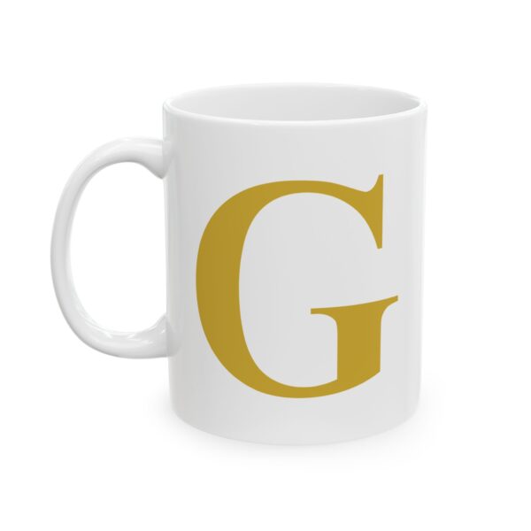 978725370067491360_2048-1.jpeg Gold Letter G Monogram Mug – Gold Initial Alphabet Coffee Mug – 11oz/15oz Ceramic Mug