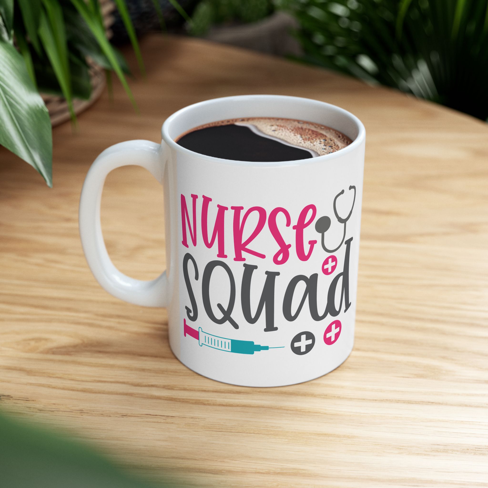 Nurse Squad – Medical Coffee Mug – 11oz/15oz Ceramic Mug - Image 5
