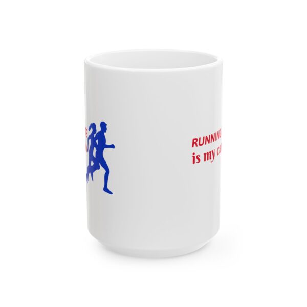 Running Late Is My Cardio Running Mug – Running Fan Coffee Mug – 11oz/15oz Ceramic Mug