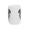 9852199526362316700_2048.jpeg Pup with Yellow Bow Tie Dog Lover Mug – Cute Cartoon Puppy Coffee Mug – 11oz/15oz Ceramic Mug