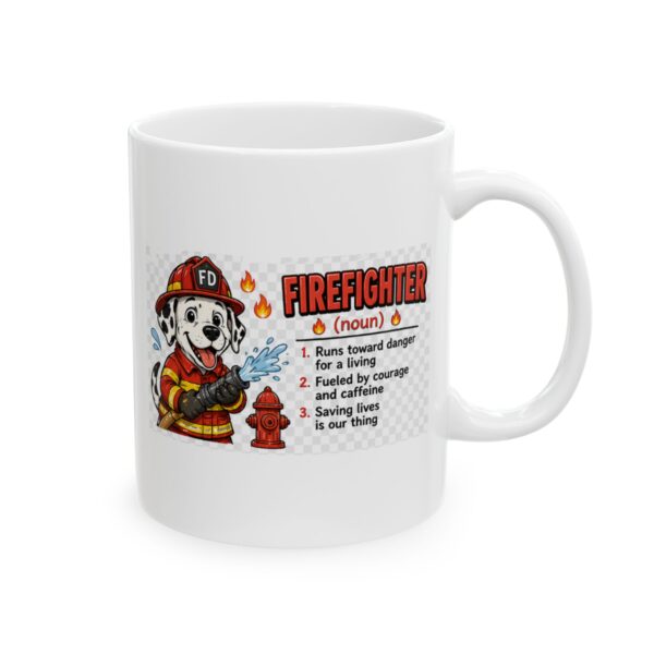 9916560213249696949_2048.jpeg Firefighter Noun Dalmatian Mug – Career Gift Coffee Mug – 11oz/15oz Ceramic Mug