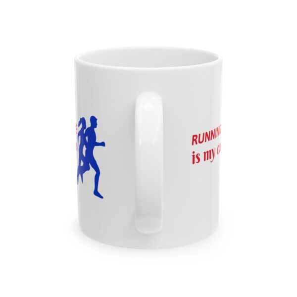 Running Late Is My Cardio Running Mug – Running Fan Coffee Mug – 11oz/15oz Ceramic Mug