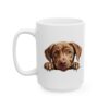 Labrador Retriever Peeking Dog Mug – Dog Lover Coffee Mug – 11oz/15oz Ceramic Mug - 10000_3_left.jpg Labrador Retriever Peeking Dog Mug – Dog Lover Coffee Mug – 11oz/15oz Ceramic Mug