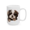 Shih Tzu Peeking Dog Mug – Dog Lover Coffee Mug – 11oz/15oz Ceramic Mug - 10032_2_right.jpg Shih Tzu Peeking Dog Mug – Dog Lover Coffee Mug – 11oz/15oz Ceramic Mug