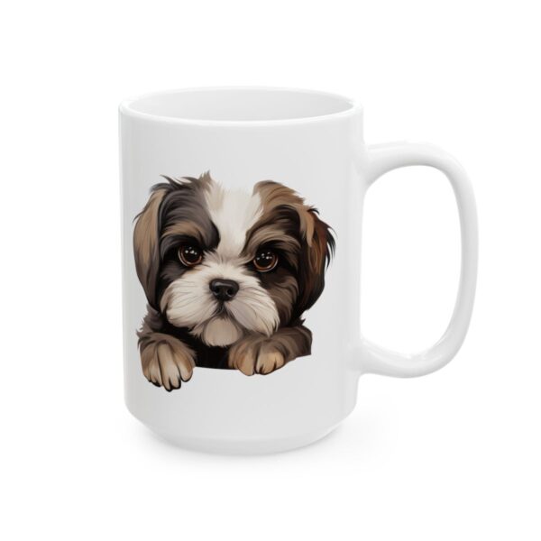 Shih Tzu Peeking Dog Mug – Dog Lover Coffee Mug – 11oz/15oz Ceramic Mug - 10032_2_right.jpg Shih Tzu Peeking Dog Mug – Dog Lover Coffee Mug – 11oz/15oz Ceramic Mug