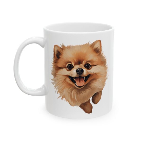 Pomeranian Peeking Dog Mug – Dog Lover Coffee Mug – 11oz/15oz Ceramic Mug - 10036_1_left.jpg Pomeranian Peeking Dog Mug – Dog Lover Coffee Mug – 11oz/15oz Ceramic Mug