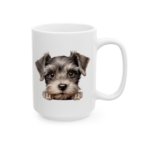 Miniature Schnauzer Peeking Dog Mug – Dog Lover Coffee Mug – 11oz/15oz Ceramic Mug - 10074_2_right.jpg Miniature Schnauzer Peeking Dog Mug – Dog Lover Coffee Mug – 11oz/15oz Ceramic Mug