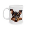 Doberman Pinscher Peeking Dog Mug – Dog Lover Coffee Mug – 11oz/15oz Ceramic Mug - 10082_1_left.jpg Doberman Pinscher Peeking Dog Mug – Dog Lover Coffee Mug – 11oz/15oz Ceramic Mug