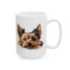 Yorkshire Terrier Peeking Dog Mug – Dog Lover Coffee Mug – 11oz/15oz Ceramic Mug - 10095_2_right.jpg Yorkshire Terrier Peeking Dog Mug – Dog Lover Coffee Mug – 11oz/15oz Ceramic Mug
