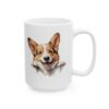 Pembroke Welsh Corgi Peeking Dog Mug – Dog Lover Coffee Mug – 11oz/15oz Ceramic Mug - 10103_2_right.jpg Pembroke Welsh Corgi Peeking Dog Mug – Dog Lover Coffee Mug – 11oz/15oz Ceramic Mug