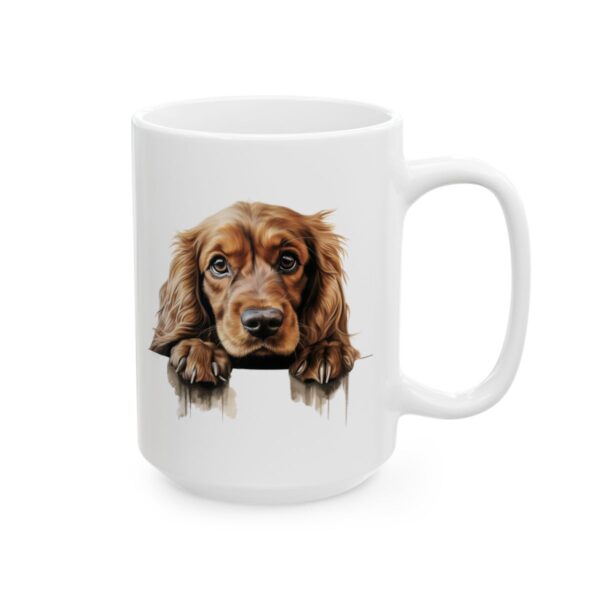 Cocker Spaniel Peeking Dog Mug – Dog Lover Coffee Mug – 11oz/15oz Ceramic Mug - 10143_2_right.jpg Cocker Spaniel Peeking Dog Mug – Dog Lover Coffee Mug – 11oz/15oz Ceramic Mug