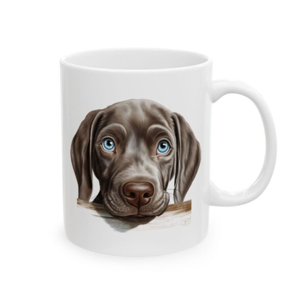 Weimaraner Peeking Dog Mug – Dog Lover Coffee Mug – 11oz/15oz Ceramic Mug - 10167_0_right.jpg Weimaraner Peeking Dog Mug – Dog Lover Coffee Mug – 11oz/15oz Ceramic Mug