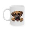 Mastiff Peeking Dog Mug – Dog Lover Coffee Mug – 11oz/15oz Ceramic Mug - 10181_1_left.jpg Mastiff Peeking Dog Mug – Dog Lover Coffee Mug – 11oz/15oz Ceramic Mug