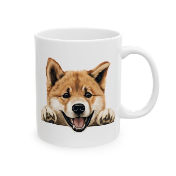 Akita Peeking Dog Mug – Dog Lover Coffee Mug – 11oz/15oz Ceramic Mug - 10193_0_right.jpg Akita Peeking Dog Mug – Dog Lover Coffee Mug – 11oz/15oz Ceramic Mug